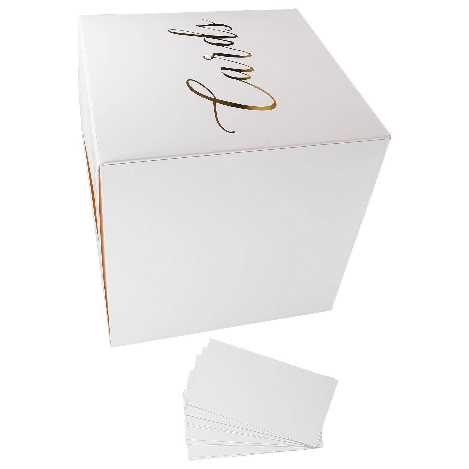 Wedding Card Box - 1 zestaw pudełek na kartki ślubne