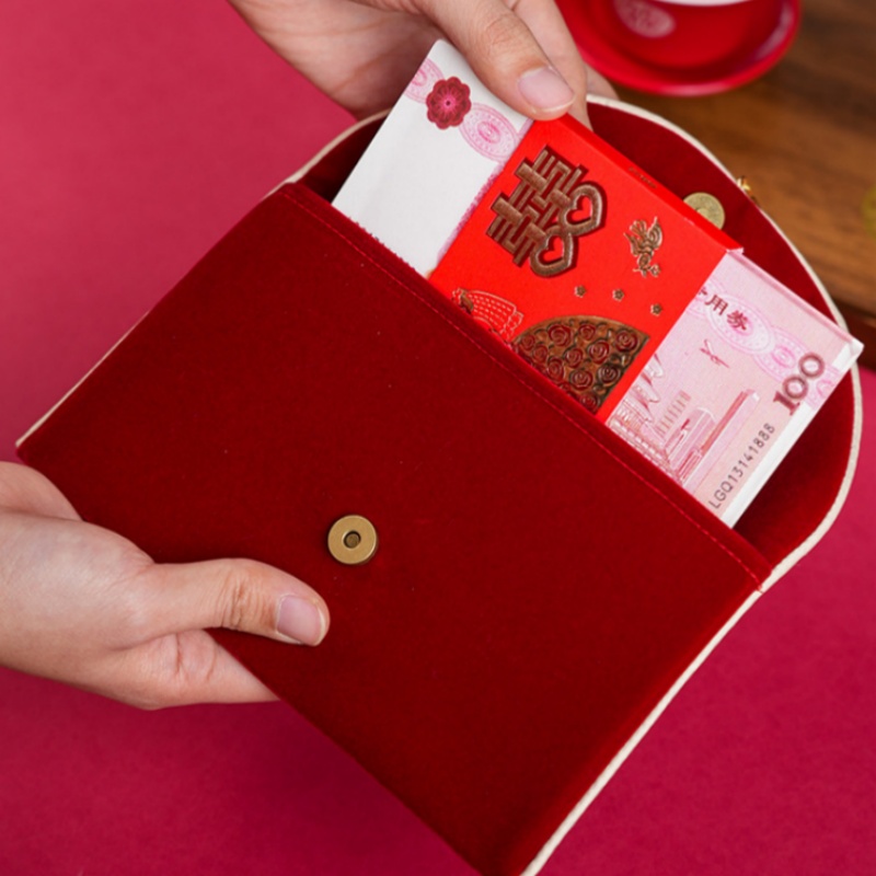 1 szt. Czerwona koperta ślubna – Wedding Envelopes recenzja i cena
