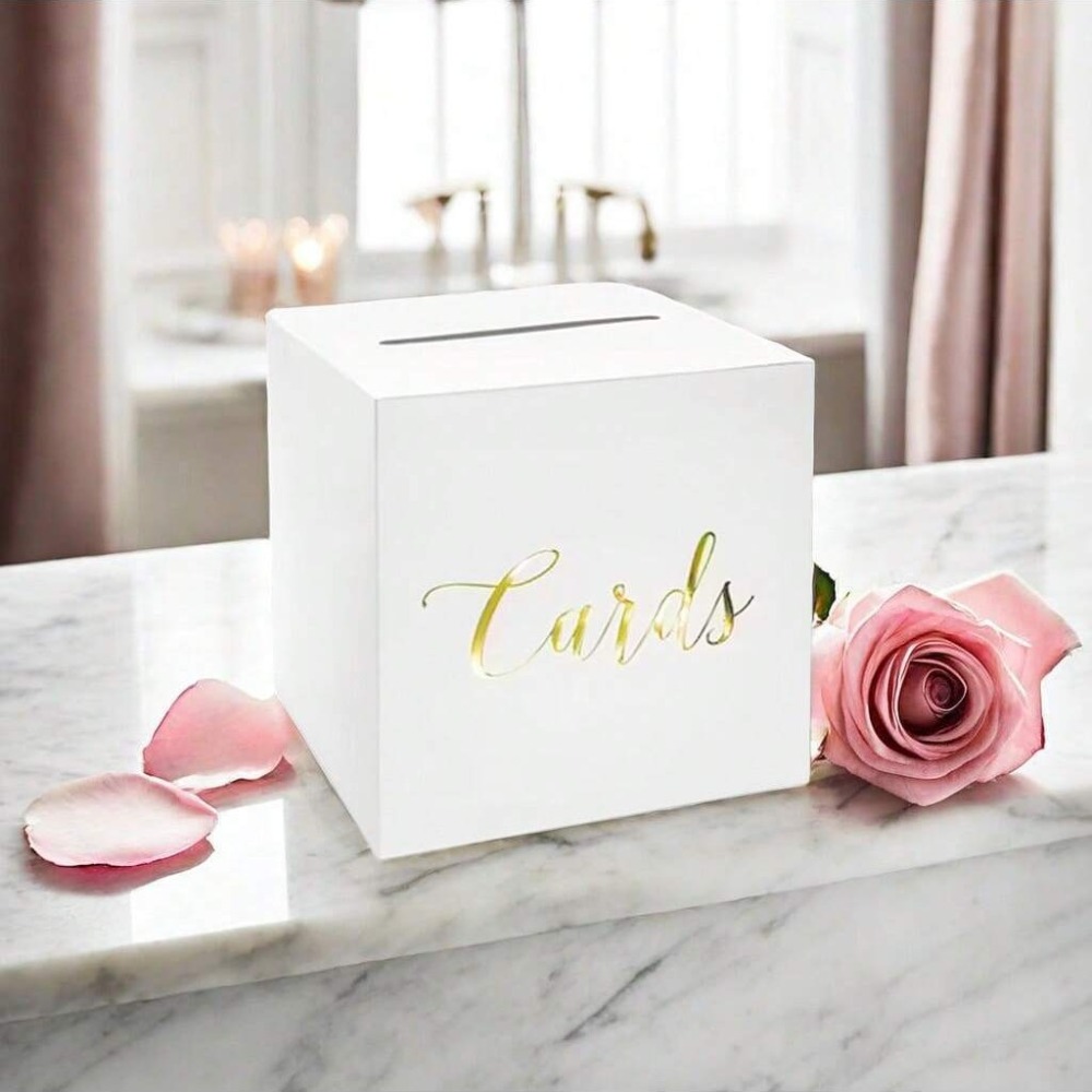 Pudełko do przechowywania Biał – Wedding Card Box recenzja i cena